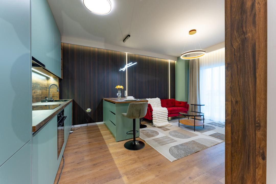 Apartament de 2 camere, Mobilat/Utilat, Ultramodern, 53 mp, Eroilor