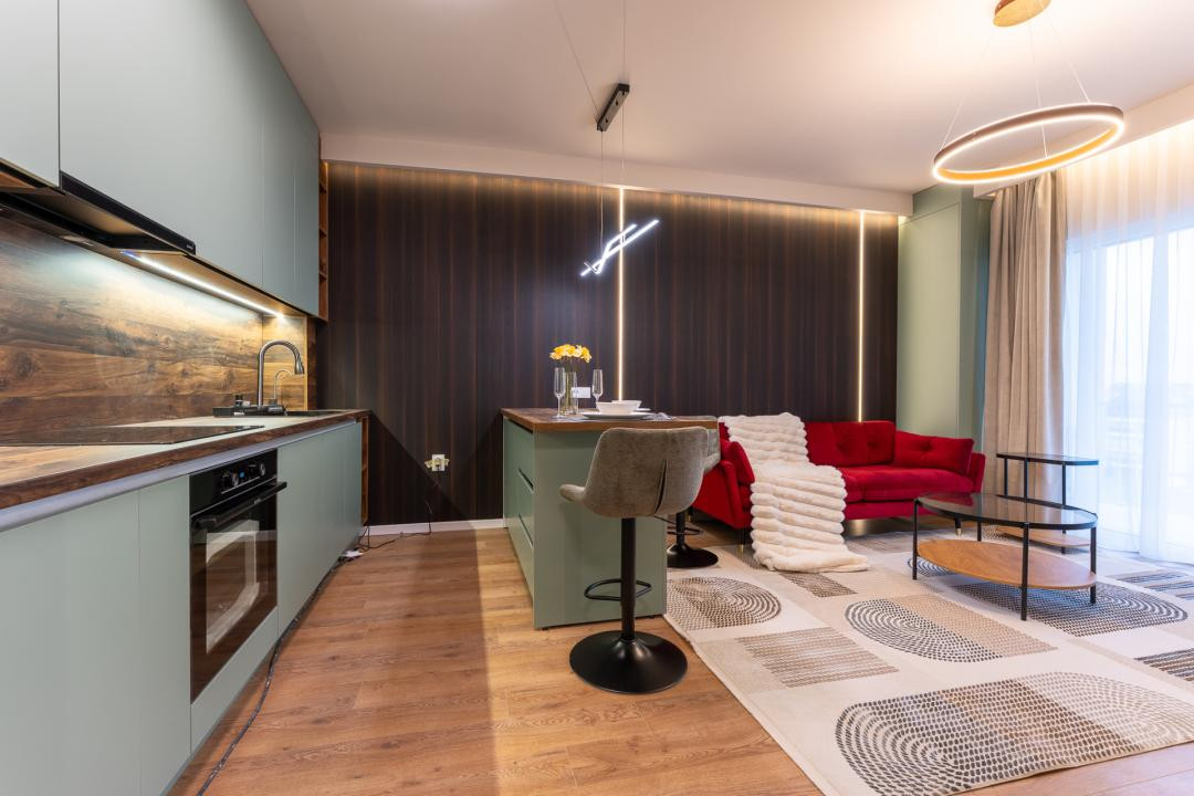 Apartament de 2 camere, Mobilat/Utilat, Ultramodern, 53 mp, Eroilor