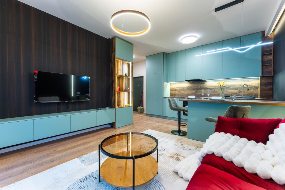 Apartament de 2 camere, Mobilat/Utilat, Ultramodern, 53 mp, Eroilor