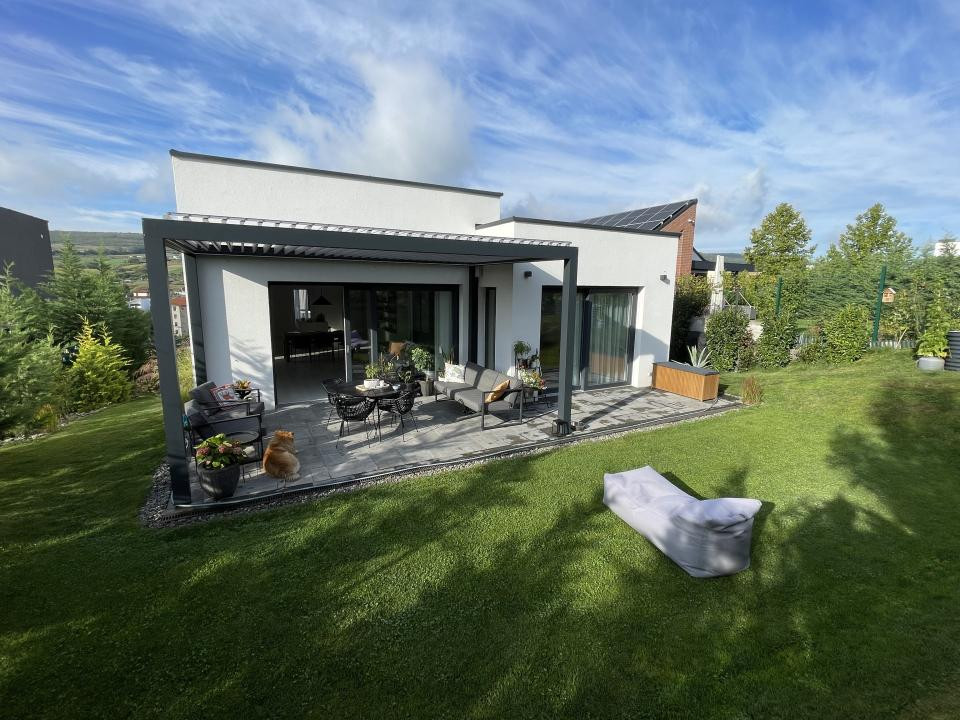 Casă individuală, 180 mp utili, 543 mp teren, ultrafinisată, zona Terra Gardens