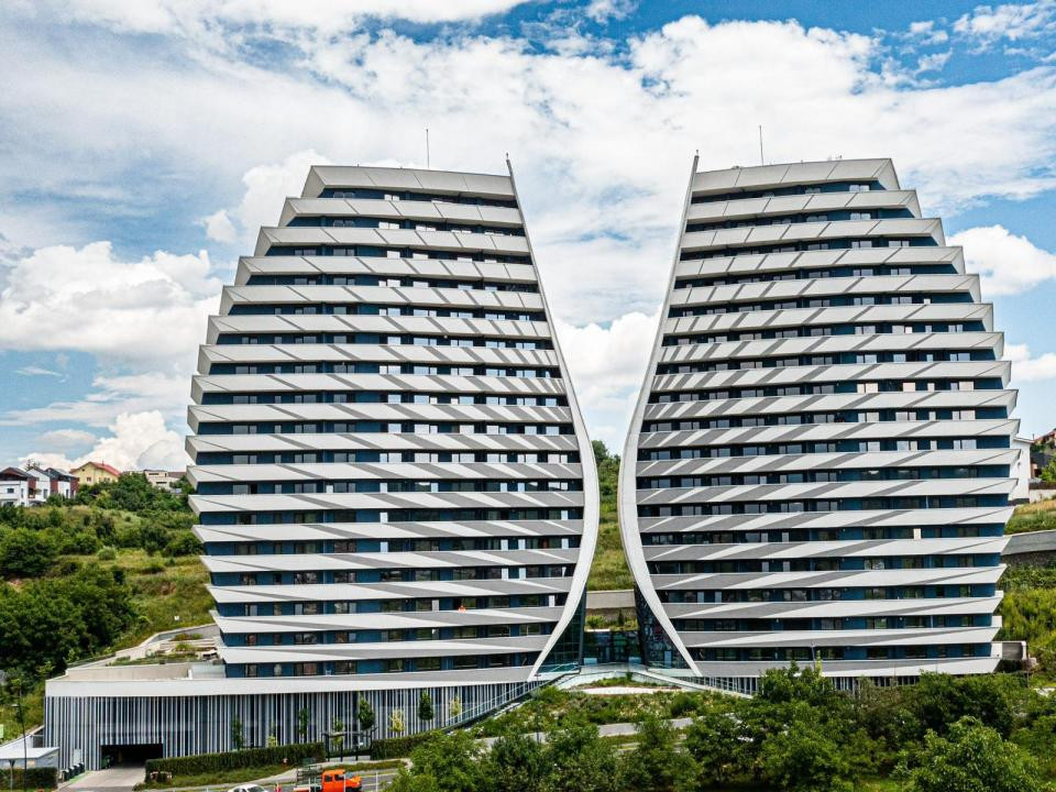 Apartament 2 camere decomandat, 55 mp, terasa, parcare, WINGS STUDIUM GREEN