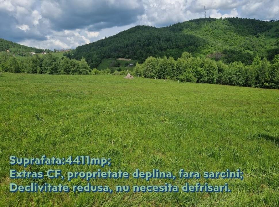 Oportunitate Investitie! Teren Intravilan, 4411 mp, Valea Ierii