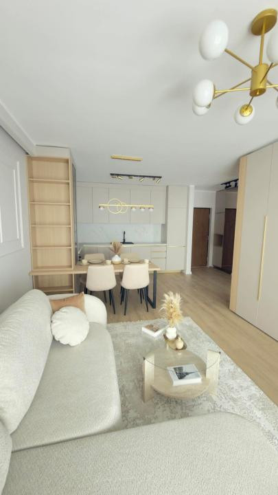 Apartament ultrafinisat,2 camere,etaj intermediar,parcare subterana,zona Eroilor