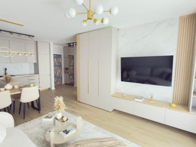 Apartament ultrafinisat,2 camere,etaj intermediar,parcare subterana,zona Eroilor