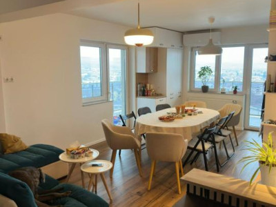 apartament cu 2 camere,terasa,garaj,zona Marasti