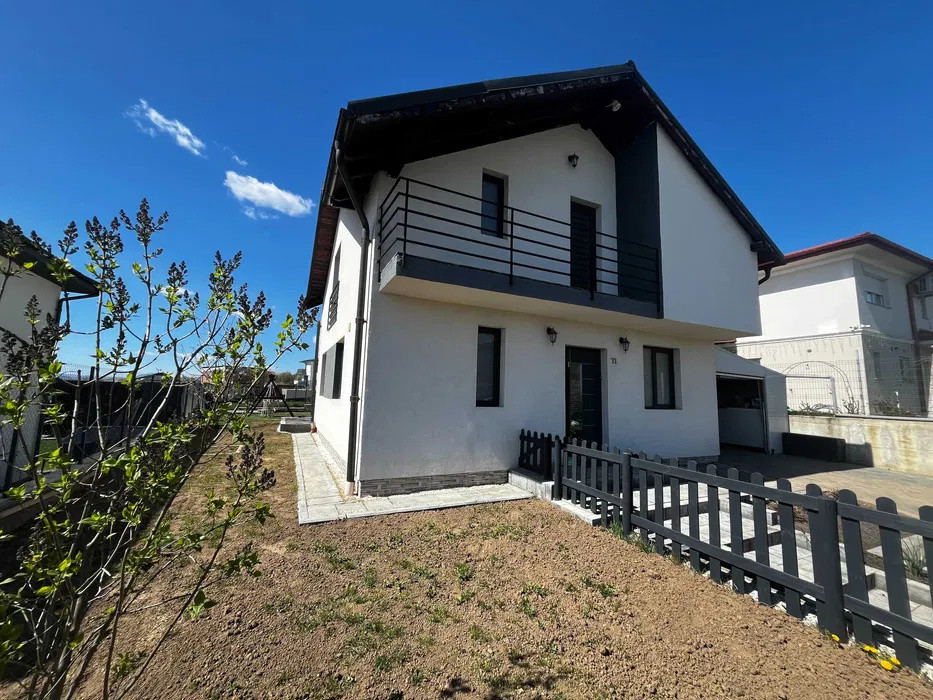 Casa individuala la cheie, 108 mp plus 405 mp teren, garaj, Zona Voronet