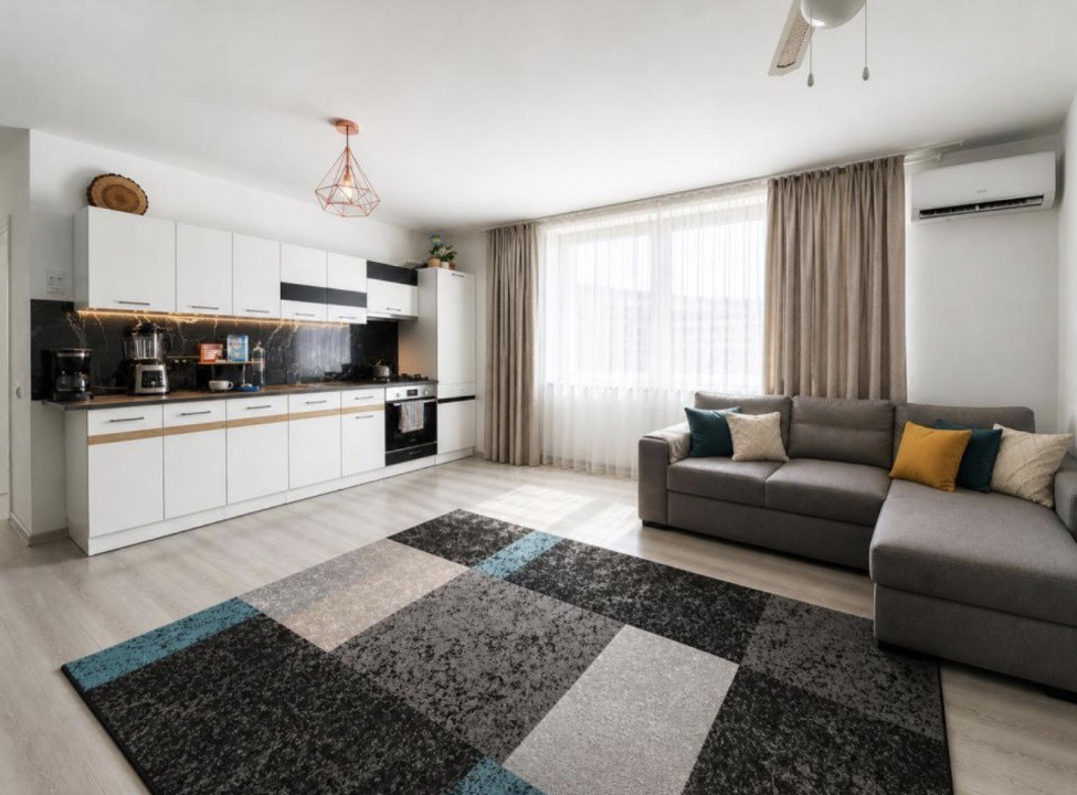 Apartament de 50m mp utili, parter înalt 