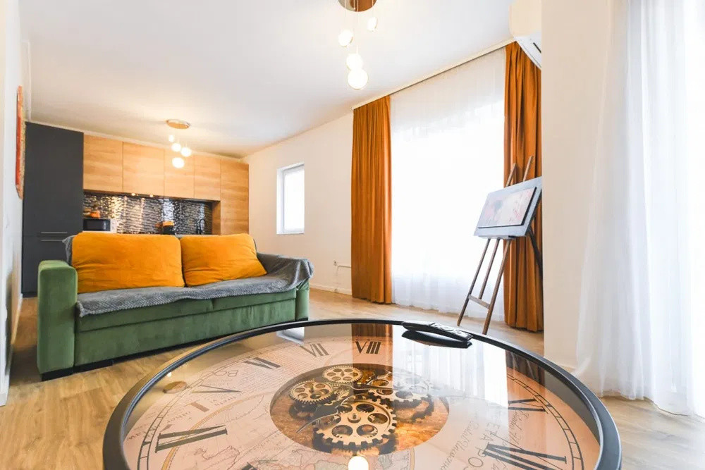 Apartament finisat modern, 52,5 mp, balcon, zona Donath Park