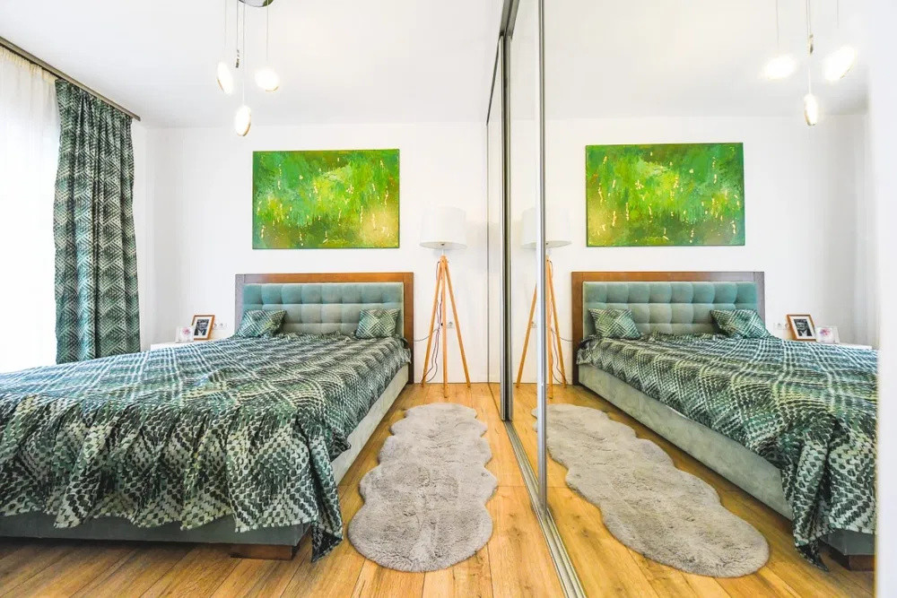 Apartament finisat modern, 52,5 mp, balcon, zona Donath Park