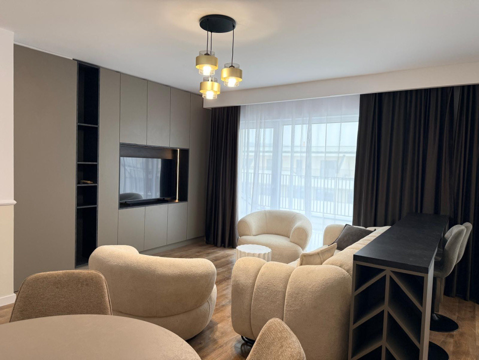 Apartament de 3 camere, 74.84 mp, Ultramodern, Terasa, Zona Floresti
