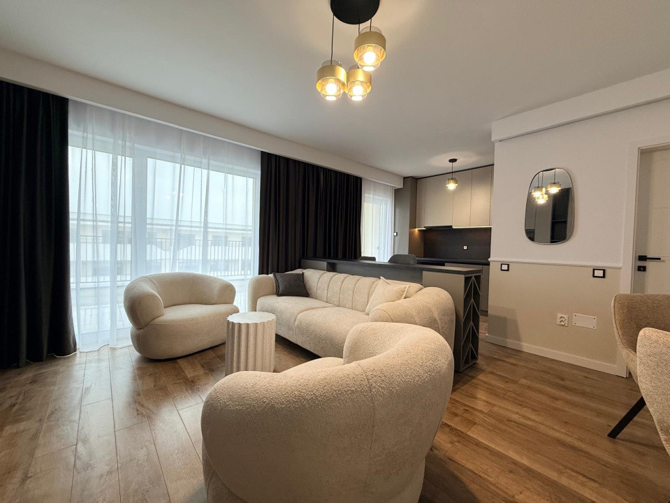 Apartament de 3 camere, 74.84 mp, Ultramodern, Terasa, Zona Floresti