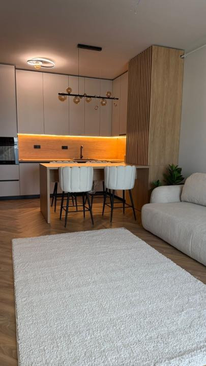 Apartament de 2 camere, 52.69 mp, Ultramodern, La Cheie, Zona Floresti