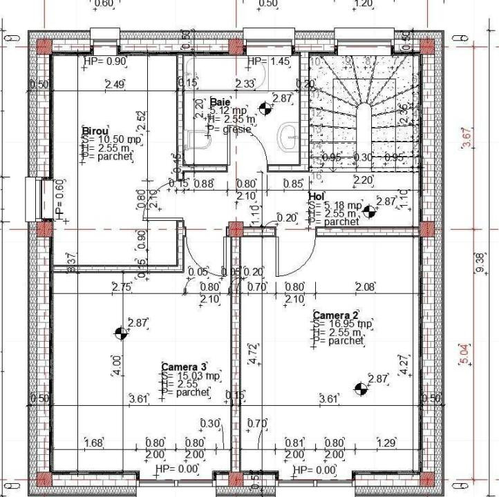 Casă individuala, 4 camere, 112 mp, 512 mp teren, loc. Jucu de Sus
