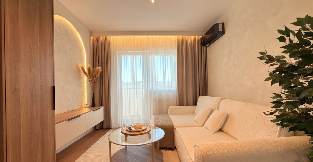 Apartament 2 camere decomandat, 43mp ultrafinisat, in zona Pod Calvaria