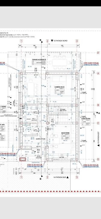 Casă individuală 120 mp utili, panoramă superbă, grădină 702 mp, Chinteni