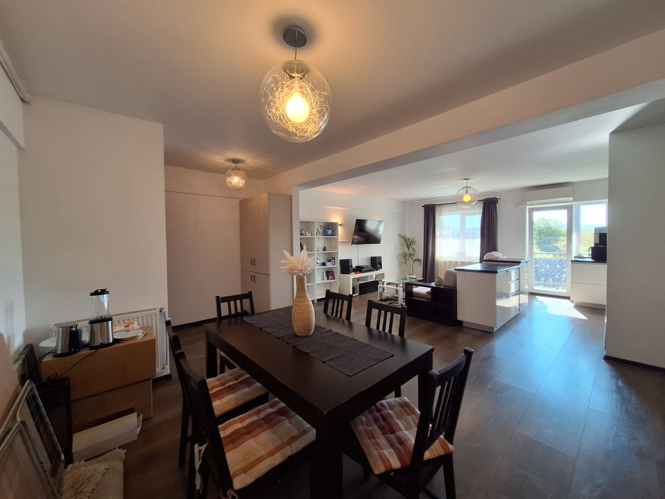 Apartament cu 2 camere, 64 mp, balcon, zona Muzeul Apei