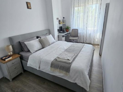 Apartament 2 camere mobilat, 55 mp, decomandat, etaj intermediar, zona BMW