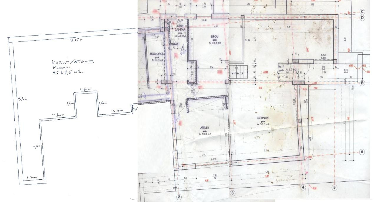 Spatiu comercial de inchiriat, 160mp, zona Campului 