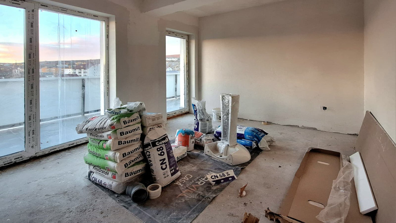 Apartament 2 camere 53mp+terasa 25mp, parcare, etaj intermediar, Corneliu Coposu
