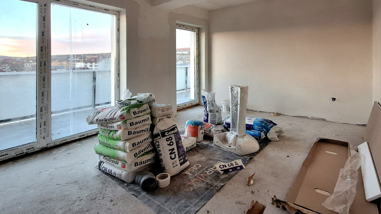 Apartament 2 camere 53mp+terasa 25mp, parcare, etaj intermediar, Corneliu Coposu