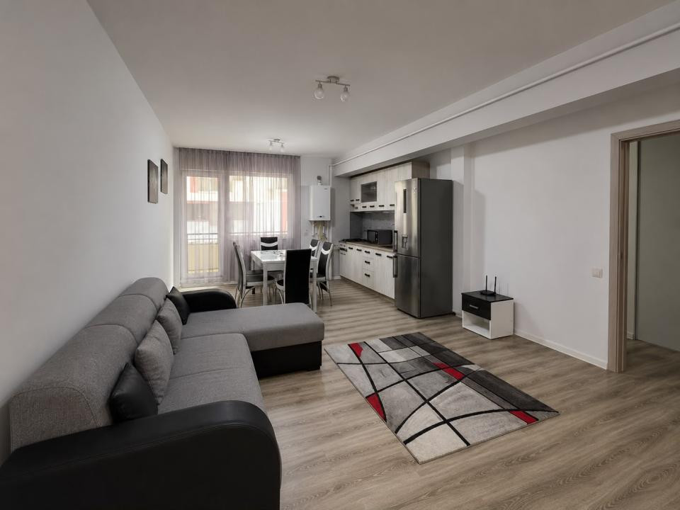 Apartament cu 2 camere, 55 mp, balcon, Baciu