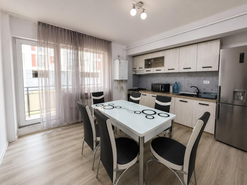 Apartament cu 2 camere, 55 mp, balcon, Baciu