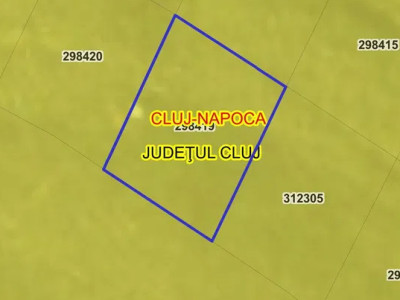 Teren intravilan cu PUZ, 500 mp, zona Lombului