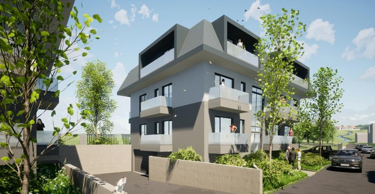 Apartament 2 camere semifinisat, 37mp, parcare, etaj intermediar, zona Petrom