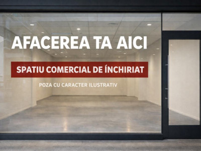 Spațiu comercial, 125 mp, vitrină, zona Manastur/Primaverii