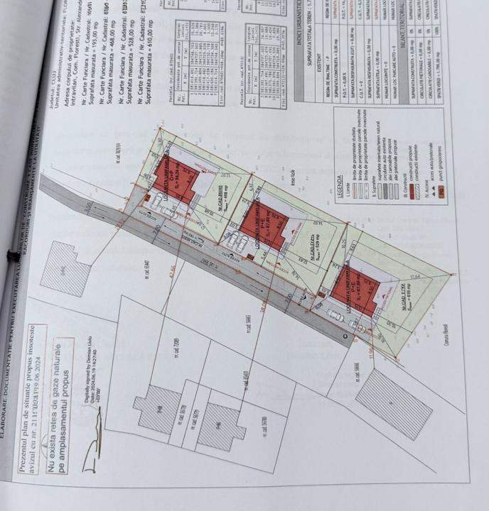 Teren autorizat casa individuala - 468 mp - ANL - Floresti 