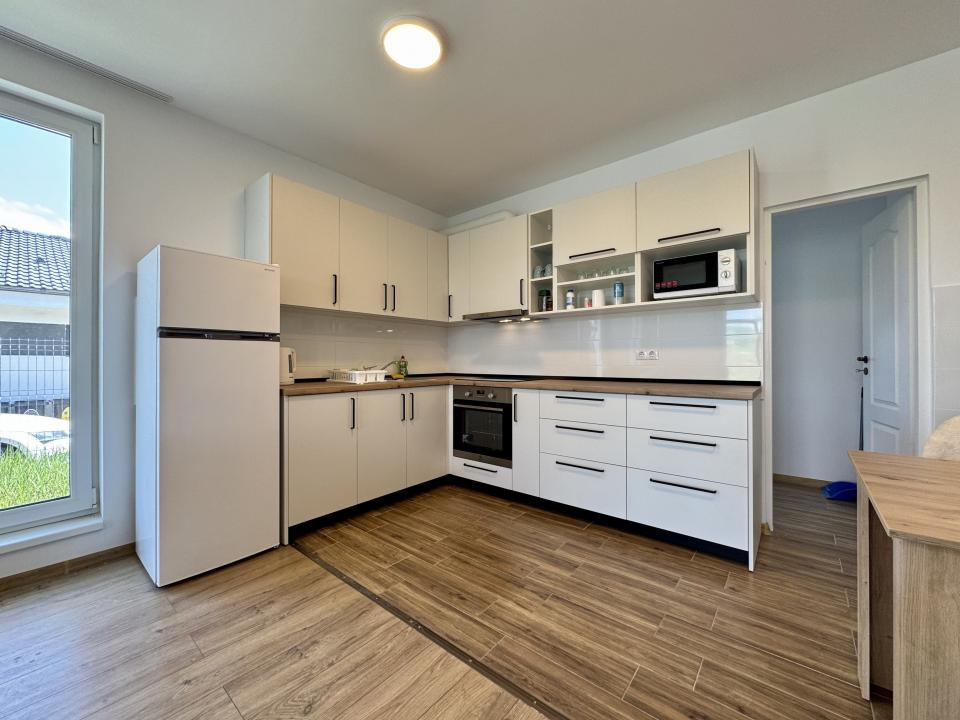 Casa individuala pe un singur nivel, 100 mp utili, 500 mp teren, Corușu