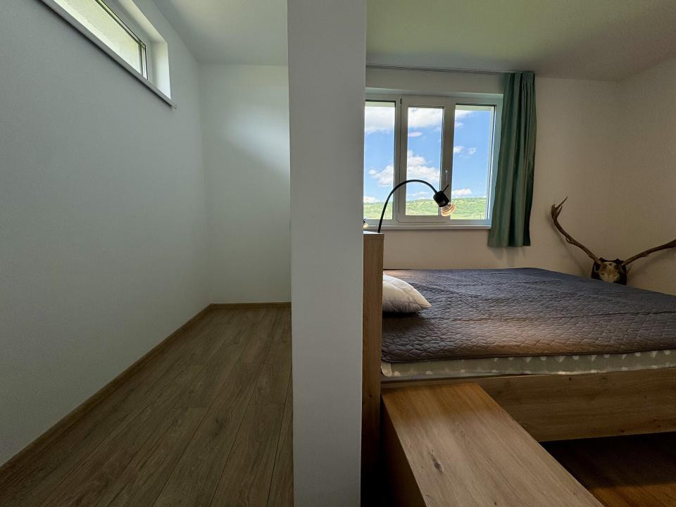 Casa individuala pe un singur nivel, 100 mp utili, 500 mp teren, Corușu