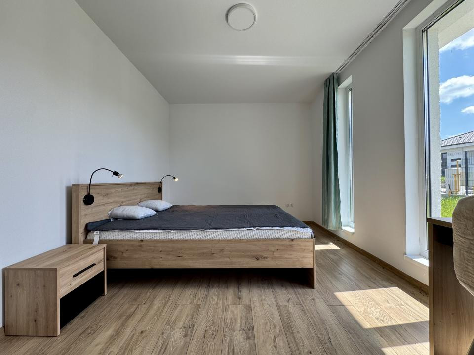 Casa individuala pe un singur nivel, 100 mp utili, 500 mp teren, Corușu