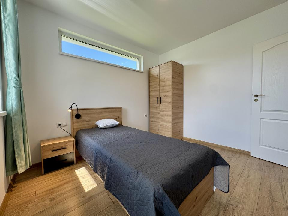 Casa individuala pe un singur nivel, 100 mp utili, 500 mp teren, Corușu