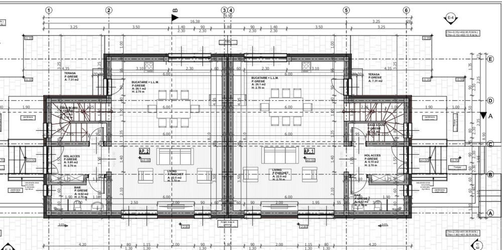 Duplex, 4 camere, 195mp, 445mp teren, zona Dambul Rotund