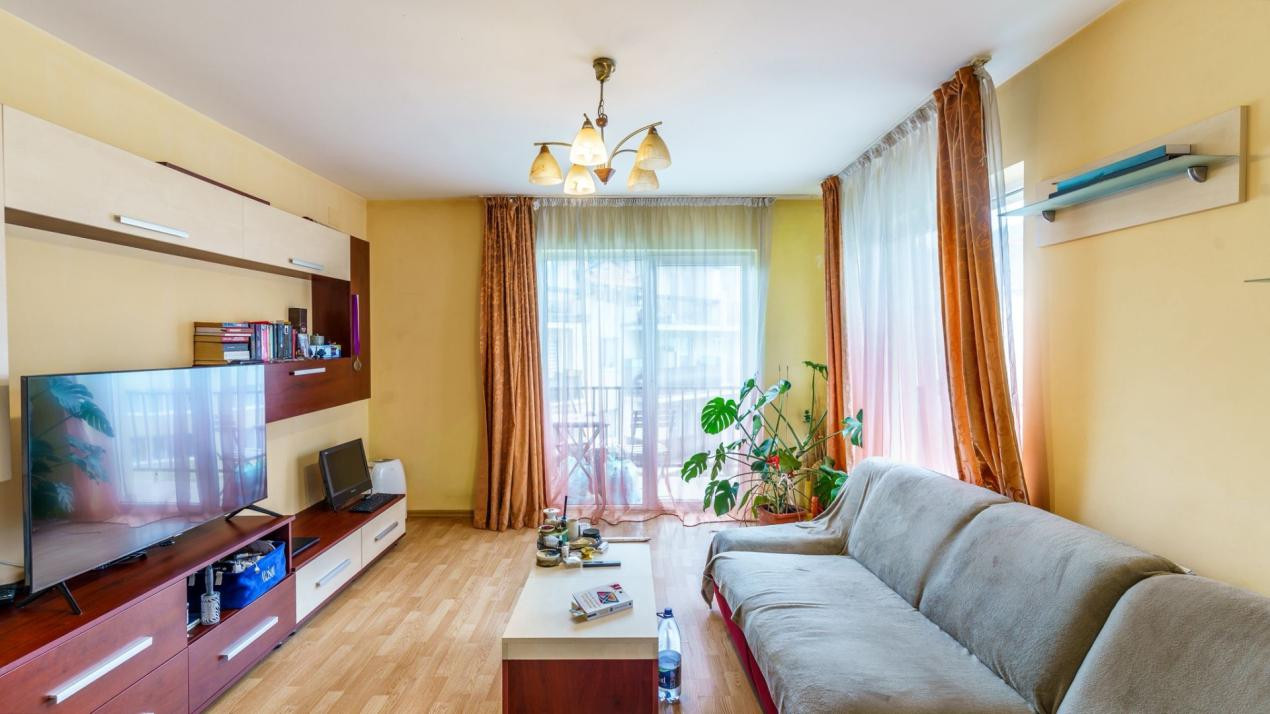 Apartament de doua camere, 44.44 mp, mobilat/utilat, Zona Florilor