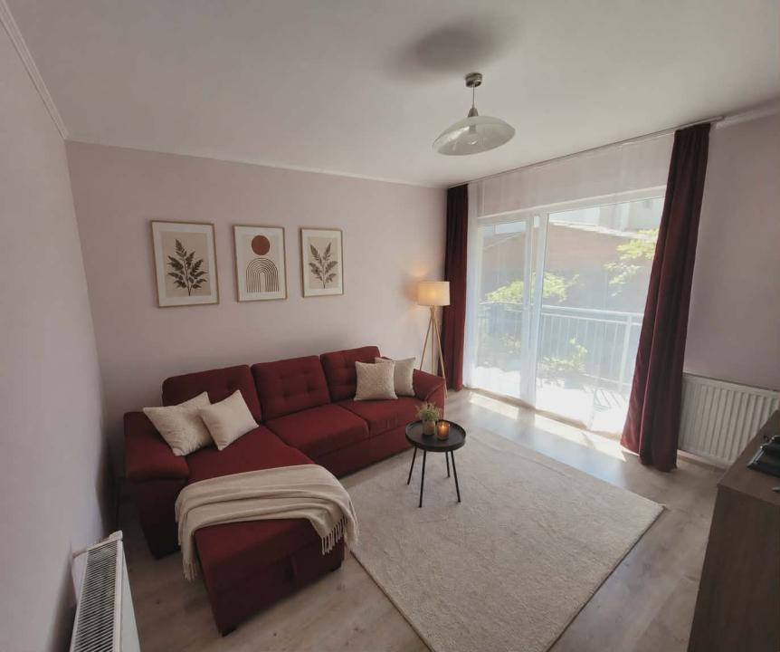 Apartament cu 2 camere decomandate, grădină,parcare inclusa,zona Terra