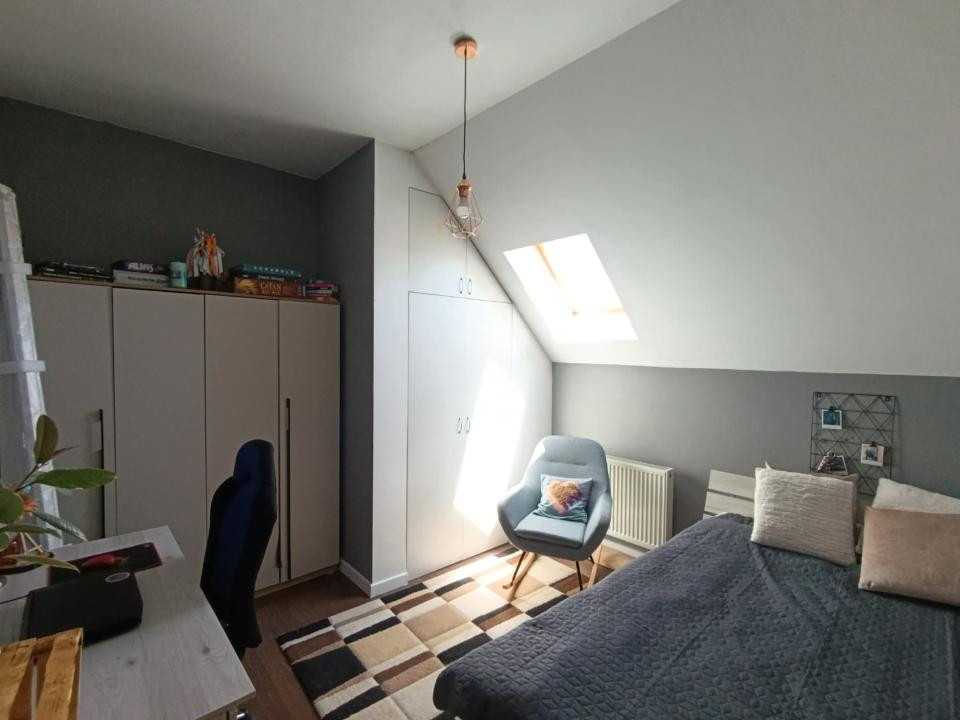Apartament 3 camere, pe 2 nivele, 80 mp utili, parcare, Porii Floresti