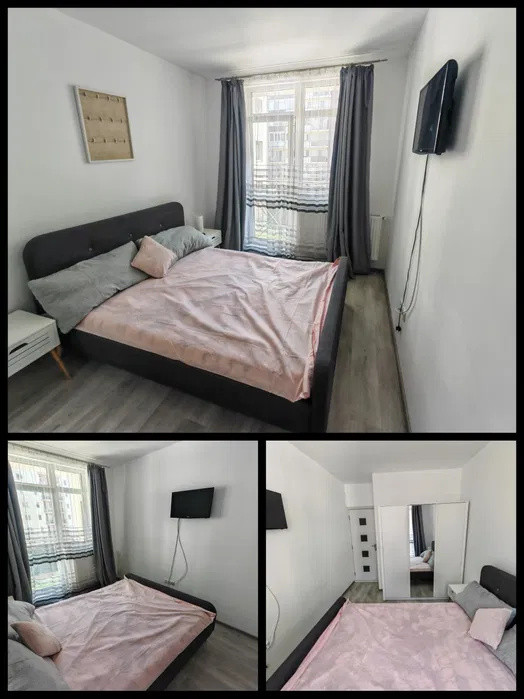 Apartament 2 camere, 43 mp, mobilat modern, zona Iris