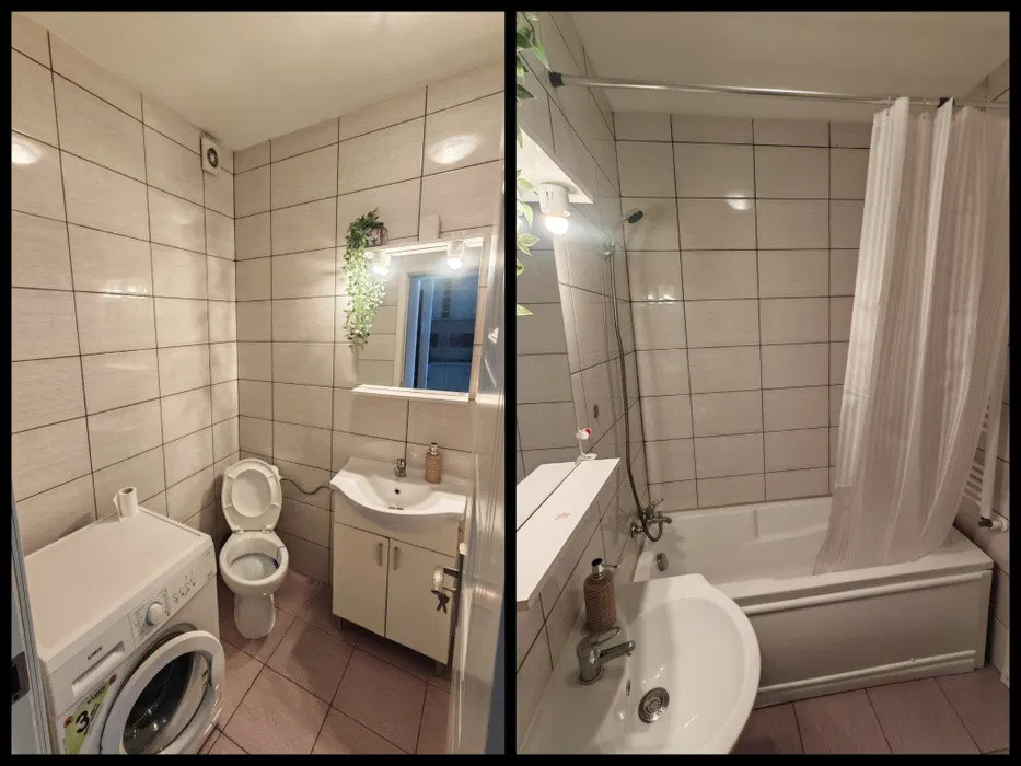 Apartament 2 camere, 43 mp, mobilat modern, zona Iris