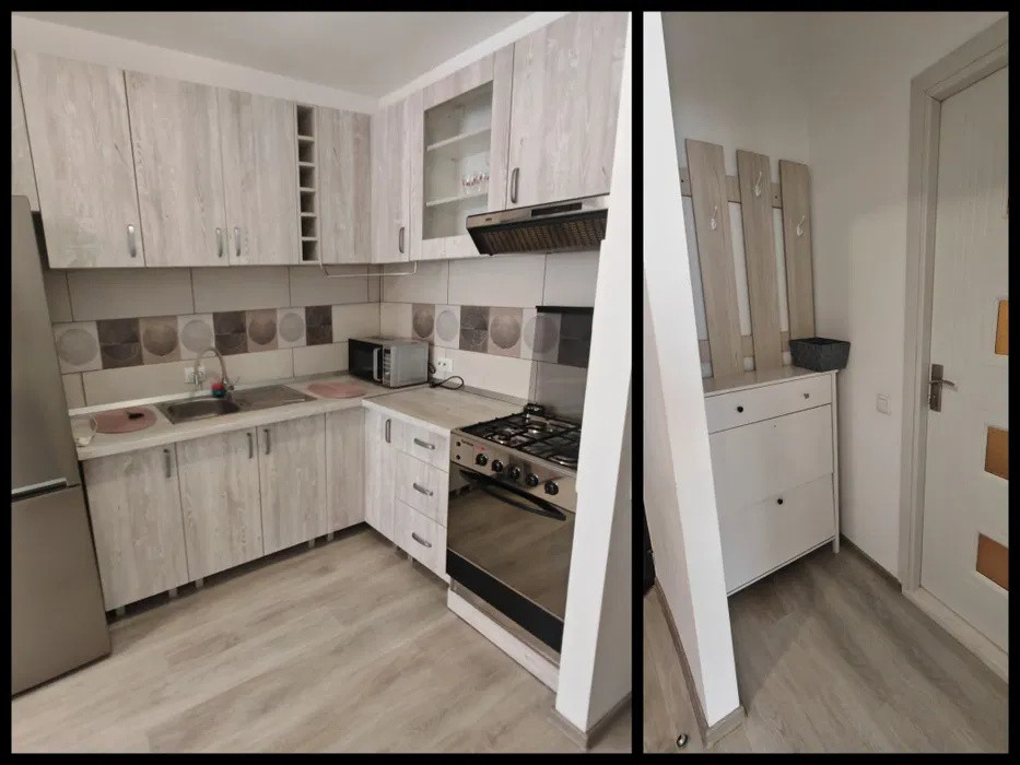 Apartament 2 camere, 43 mp, mobilat modern, zona Iris