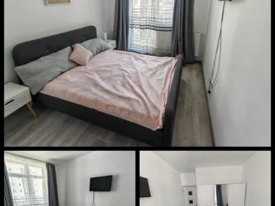 Apartament 2 camere, 43 mp, mobilat modern, zona Iris