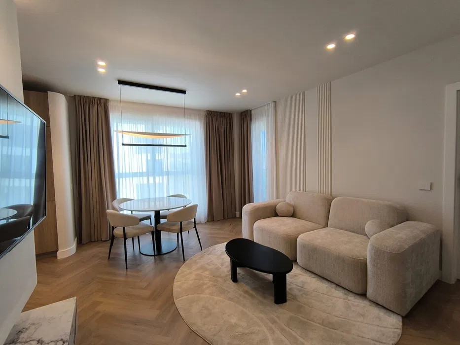 Apartament finisat modern, 52,6 mp, balcon, Columna Residence