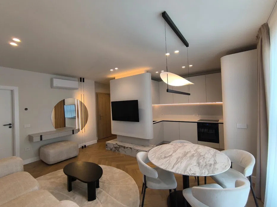 Apartament finisat modern, 52,6 mp, balcon, Columna Residence