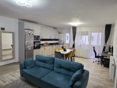 Apartament cu 2 camere, 57 mp, etajul 1, zona Terra