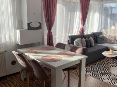 Apartament cu 3 camere, 59 mp, 2 balcoane, zona Florilor