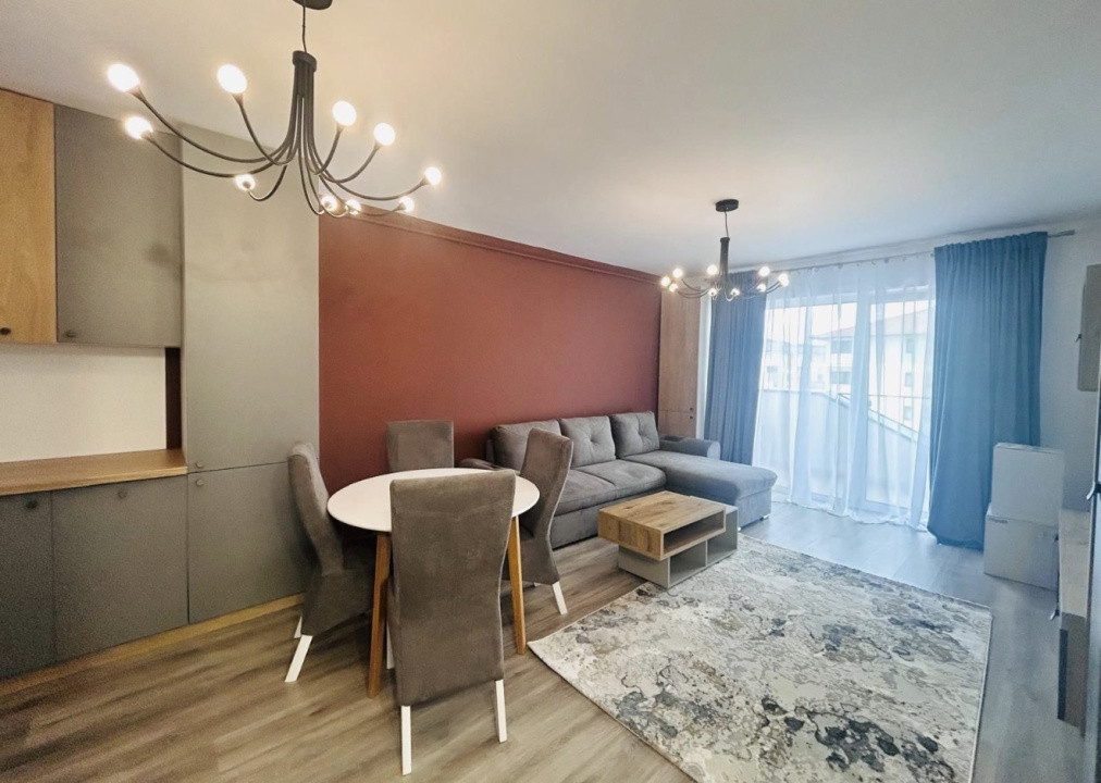 Apartament 2 camere, complet mobilat și utilat – Eroilor Residence, Florești