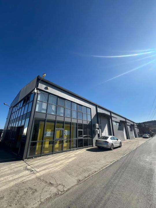 Hala moderna, 600 mp, showroom, depozit, birouri, 6m inaltime, Floresti