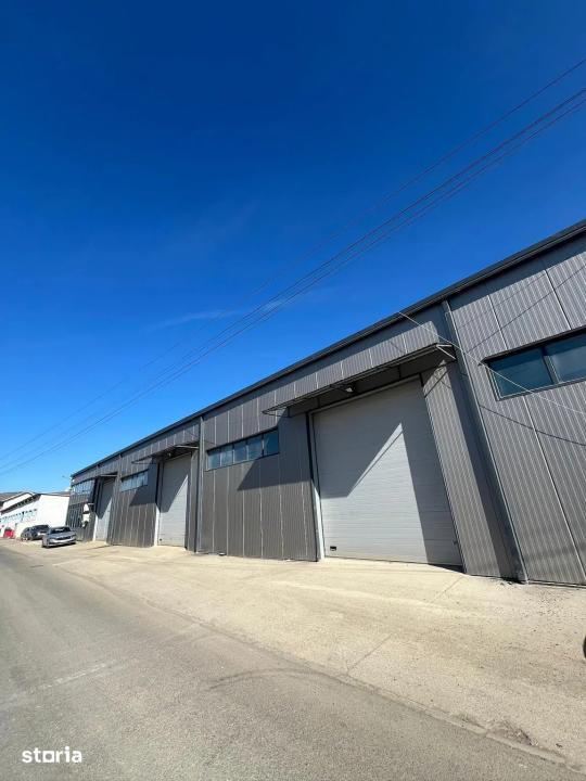 Hala moderna, 600 mp, showroom, depozit, birouri, 6m inaltime, Floresti