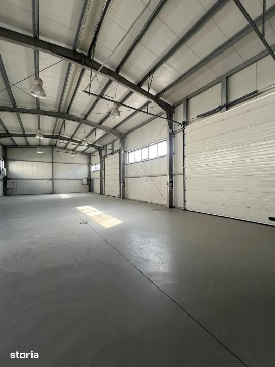 Hala moderna, 600 mp, showroom, depozit, birouri, 6m inaltime, Floresti